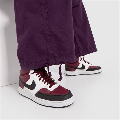 nike court vision mid zwart|nike court vision mid burgundy.